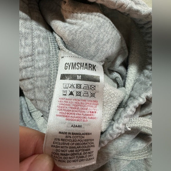 Gymshark Gray Heather Joggers, Size Medium - Picture 6 of 10